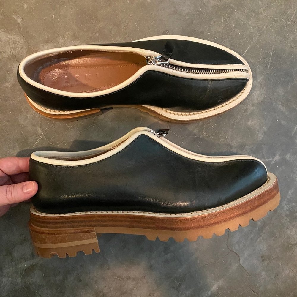 NWOT Marni Platform Loafers